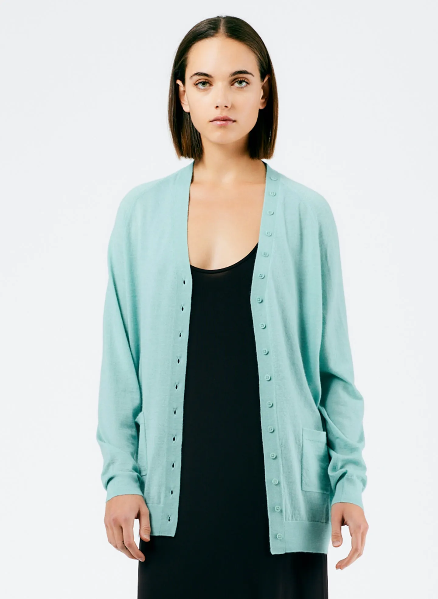Tissue Cashmere Cardigan sold by Tibi