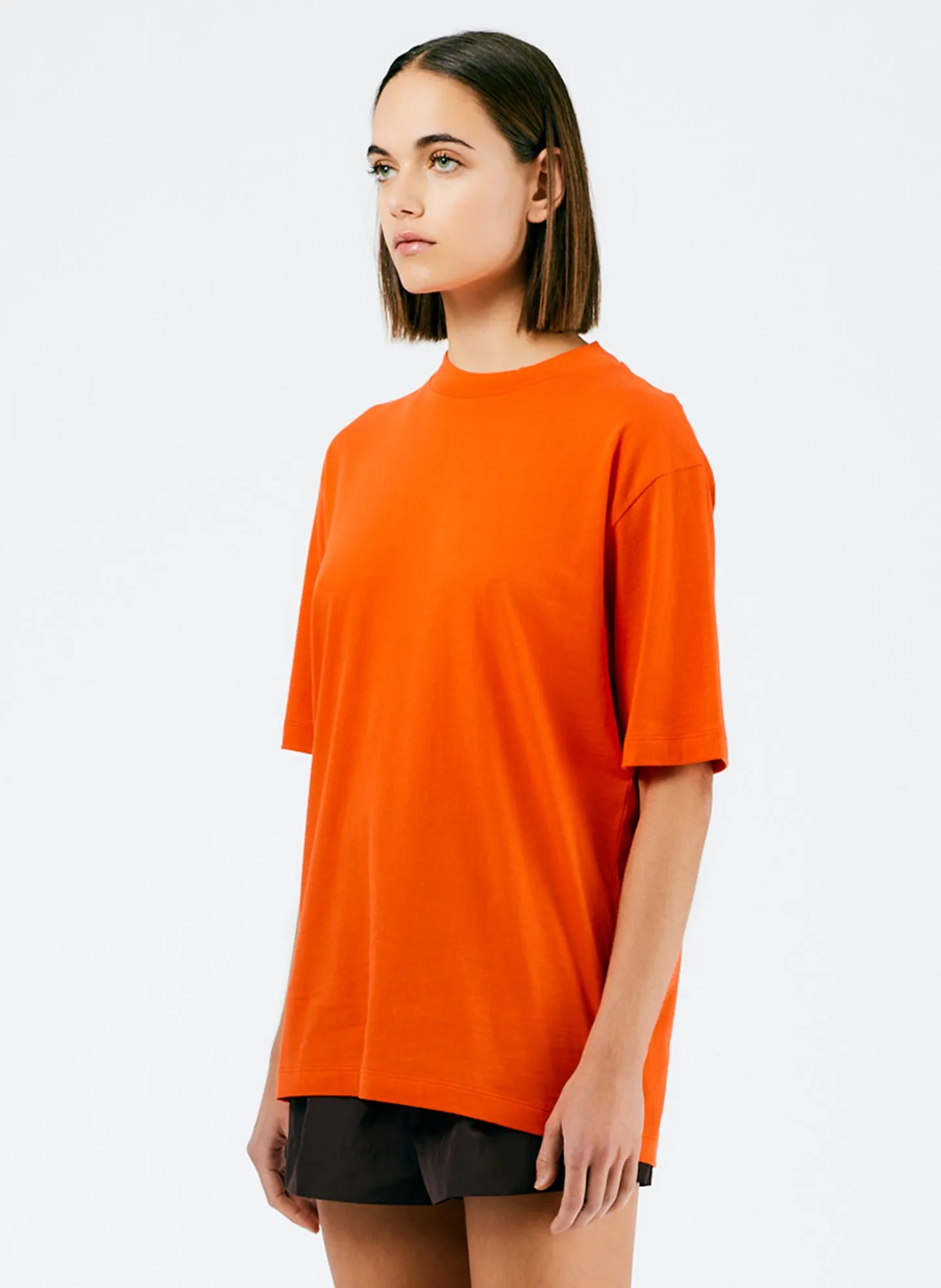 Mock Neck Unisex T-Shirt sold by Tibi product image thumbnail 2