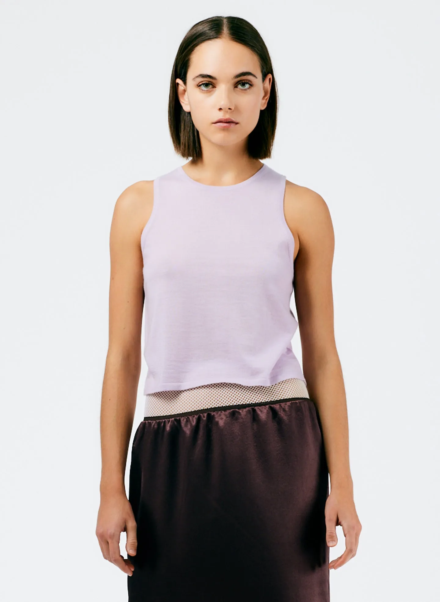 Tissue Cashmere Tank sold by Tibi