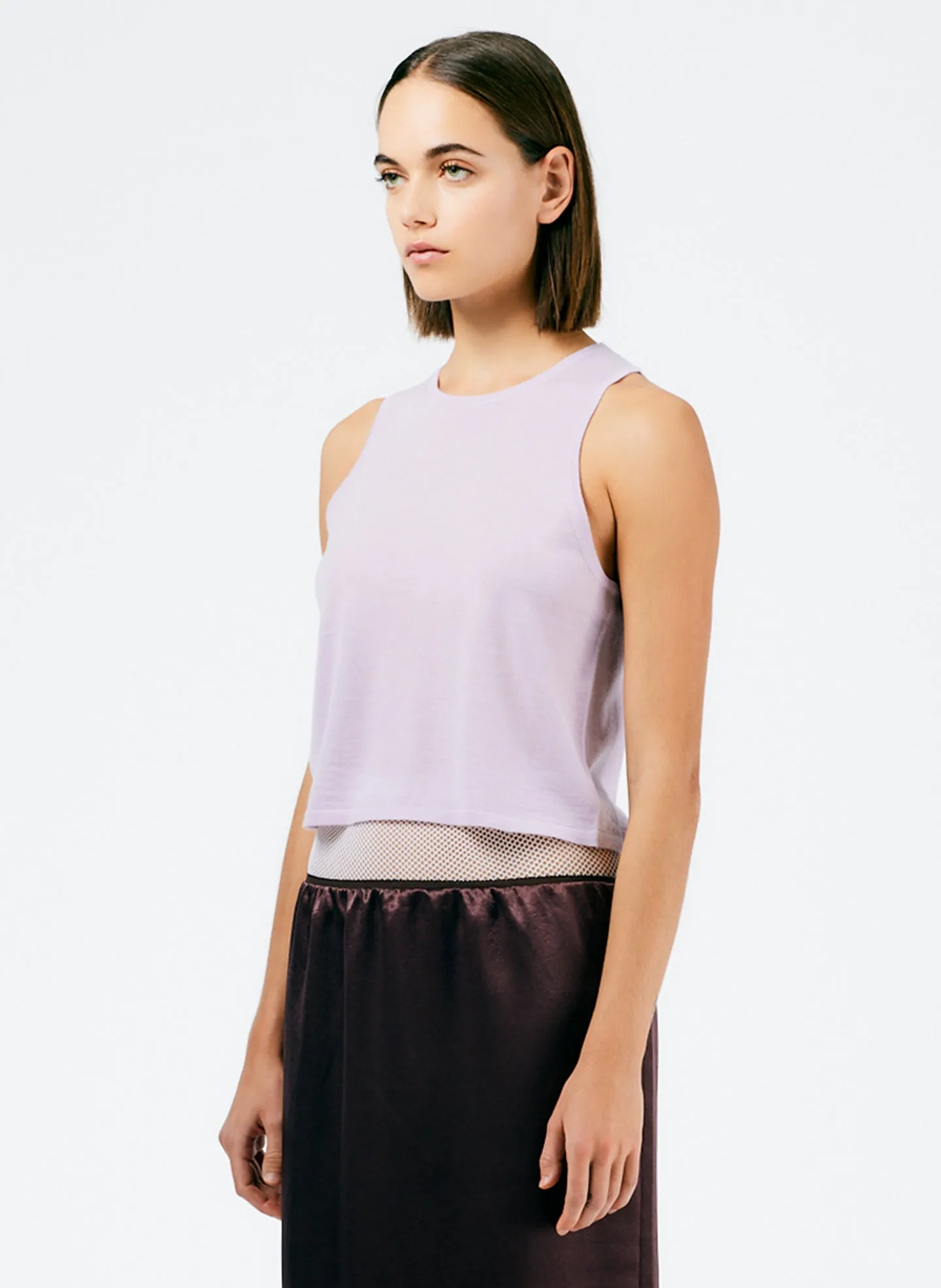 Tissue Cashmere Tank sold by Tibi product image thumbnail 3
