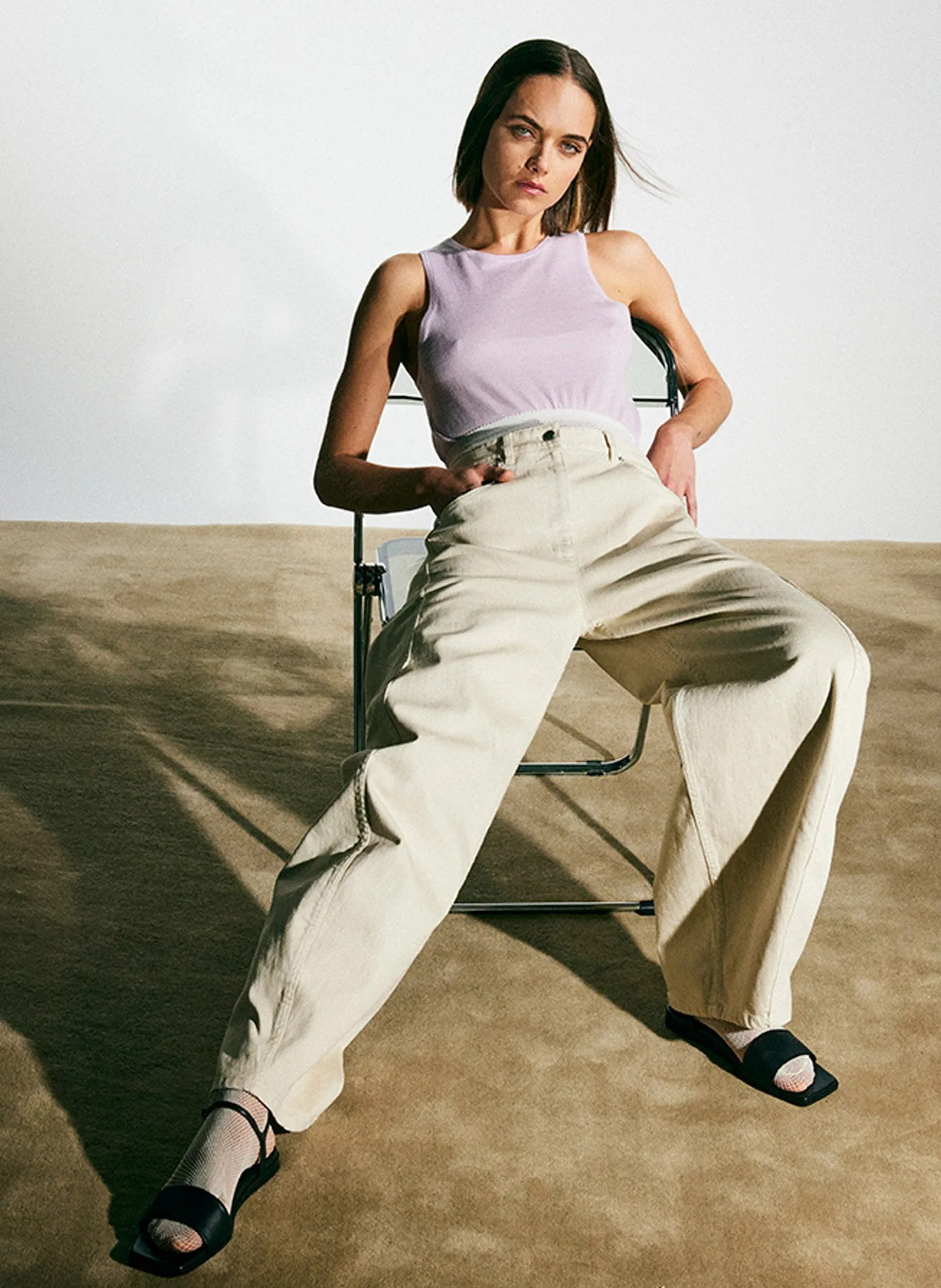 Tissue Cashmere Tank sold by Tibi product image thumbnail 2