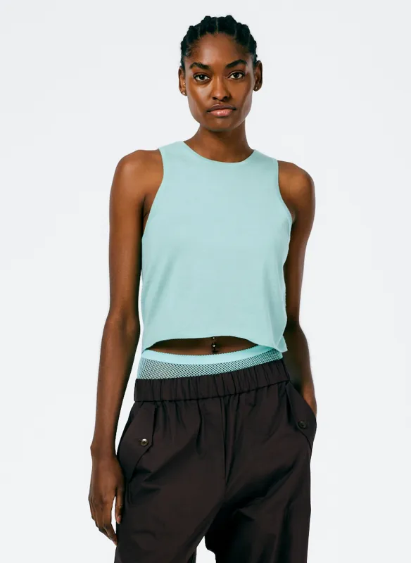 Tissue Cashmere Tank made by Tibi