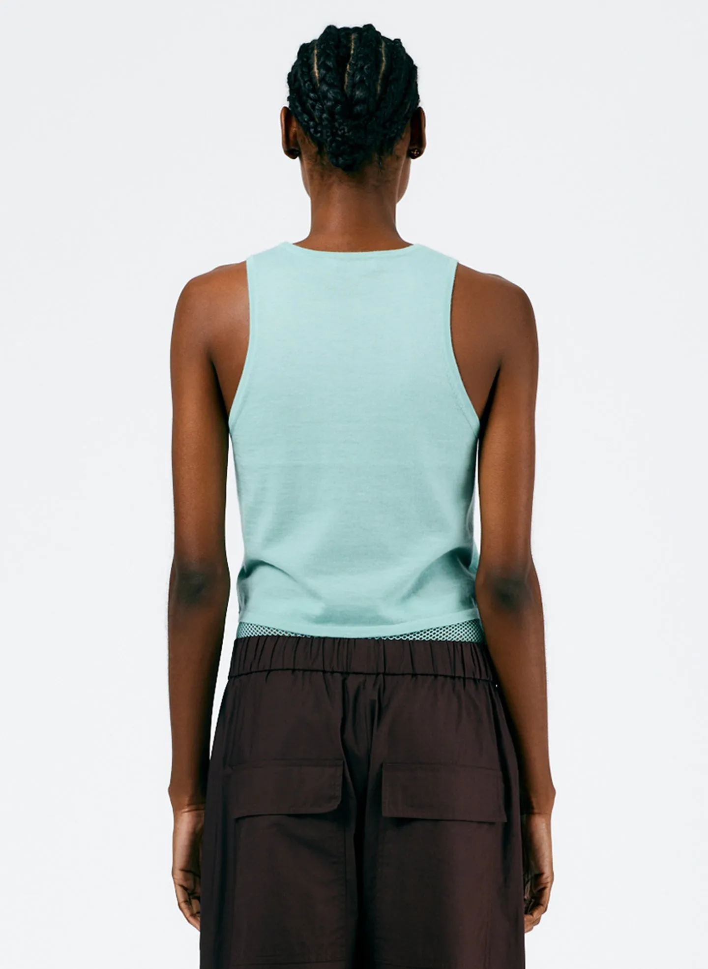 Tissue Cashmere Tank sold by Tibi product image thumbnail 4
