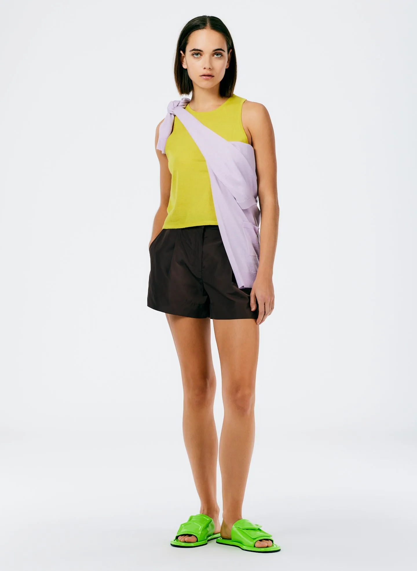 Tissue Cashmere Tank sold by Tibi product image thumbnail 5