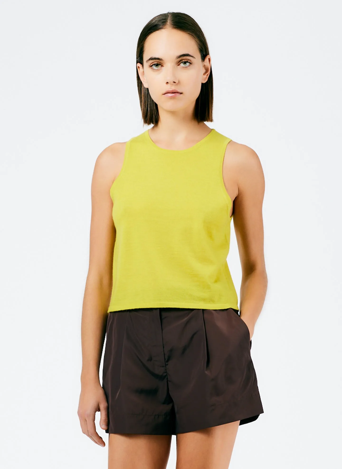 Tissue Cashmere Tank sold by Tibi product image thumbnail 4