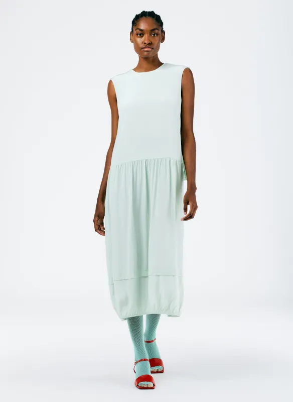 Eco Silk Cape Dress made by Tibi