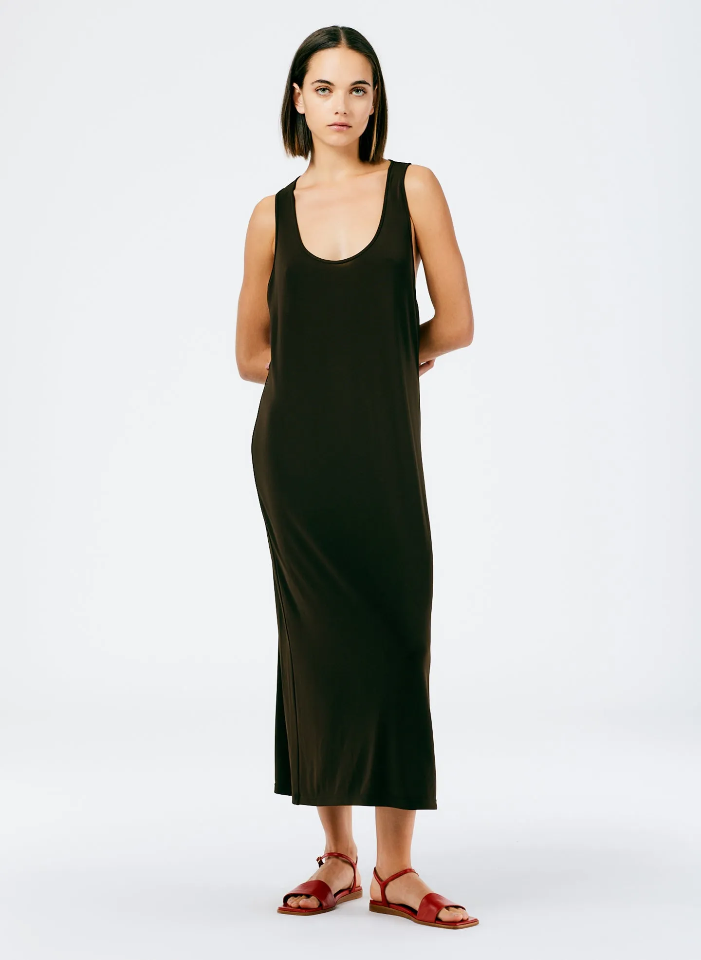 Harlow Jersey Tank Dress sold by Tibi product image thumbnail 4