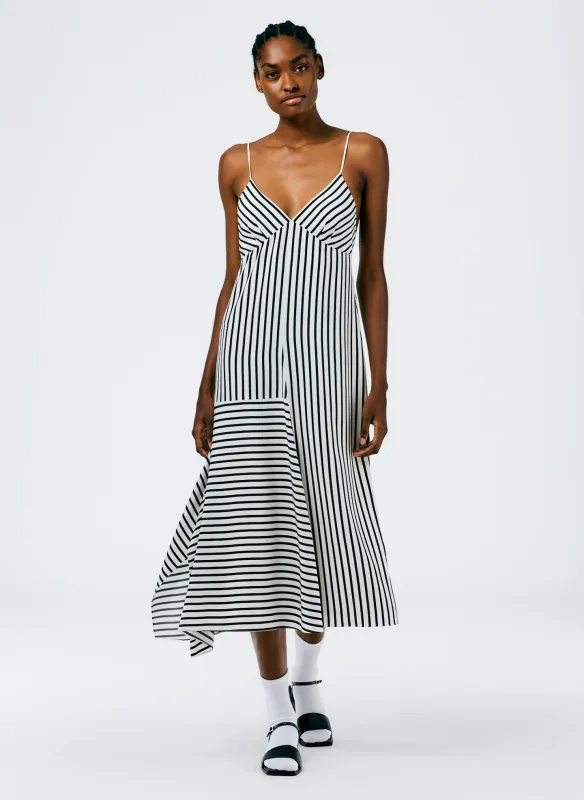 Identity Stripe Cami Dress made by Tibi