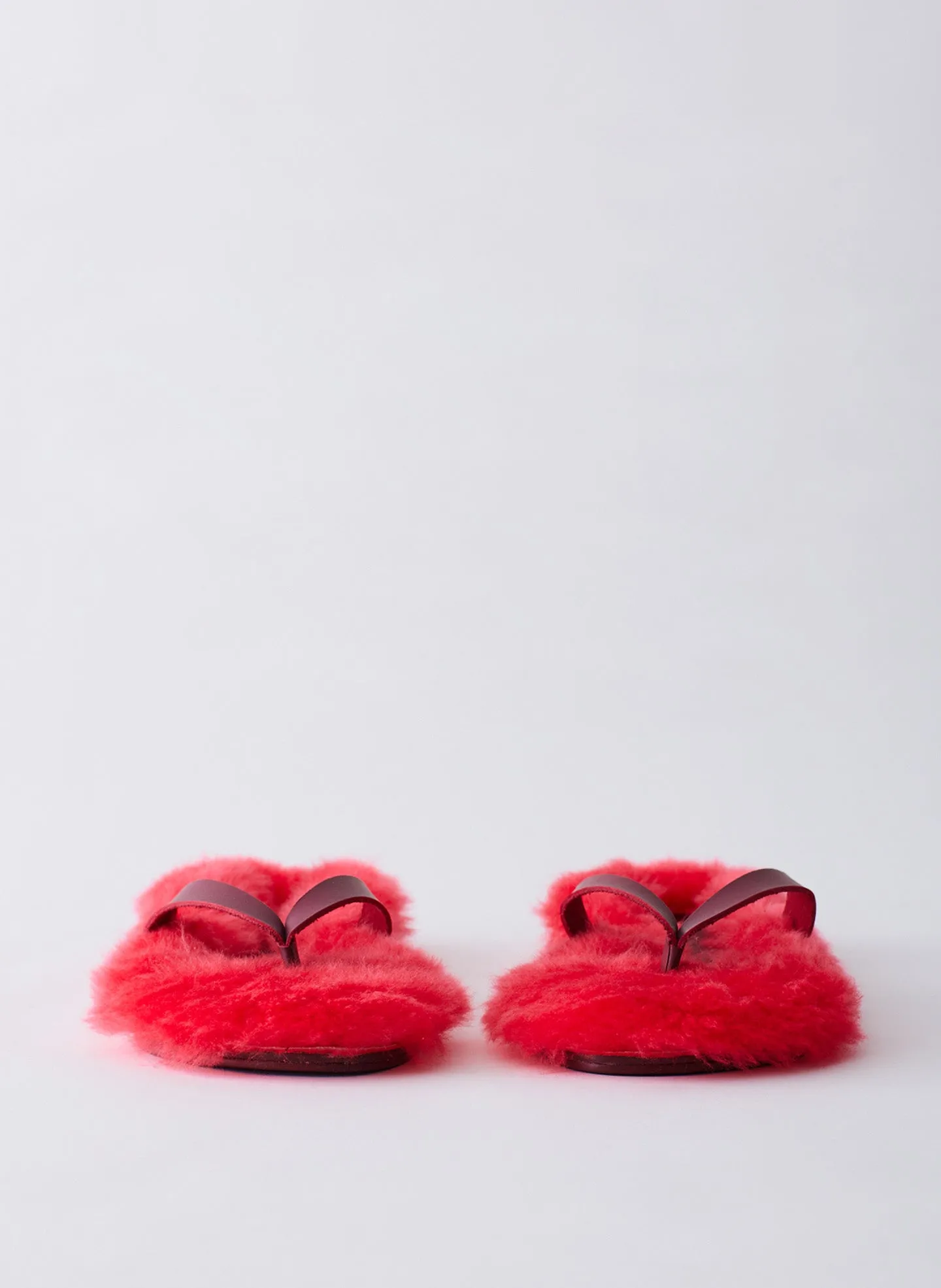 Bryan Shearling Flip Flop sold by Tibi product image thumbnail 4