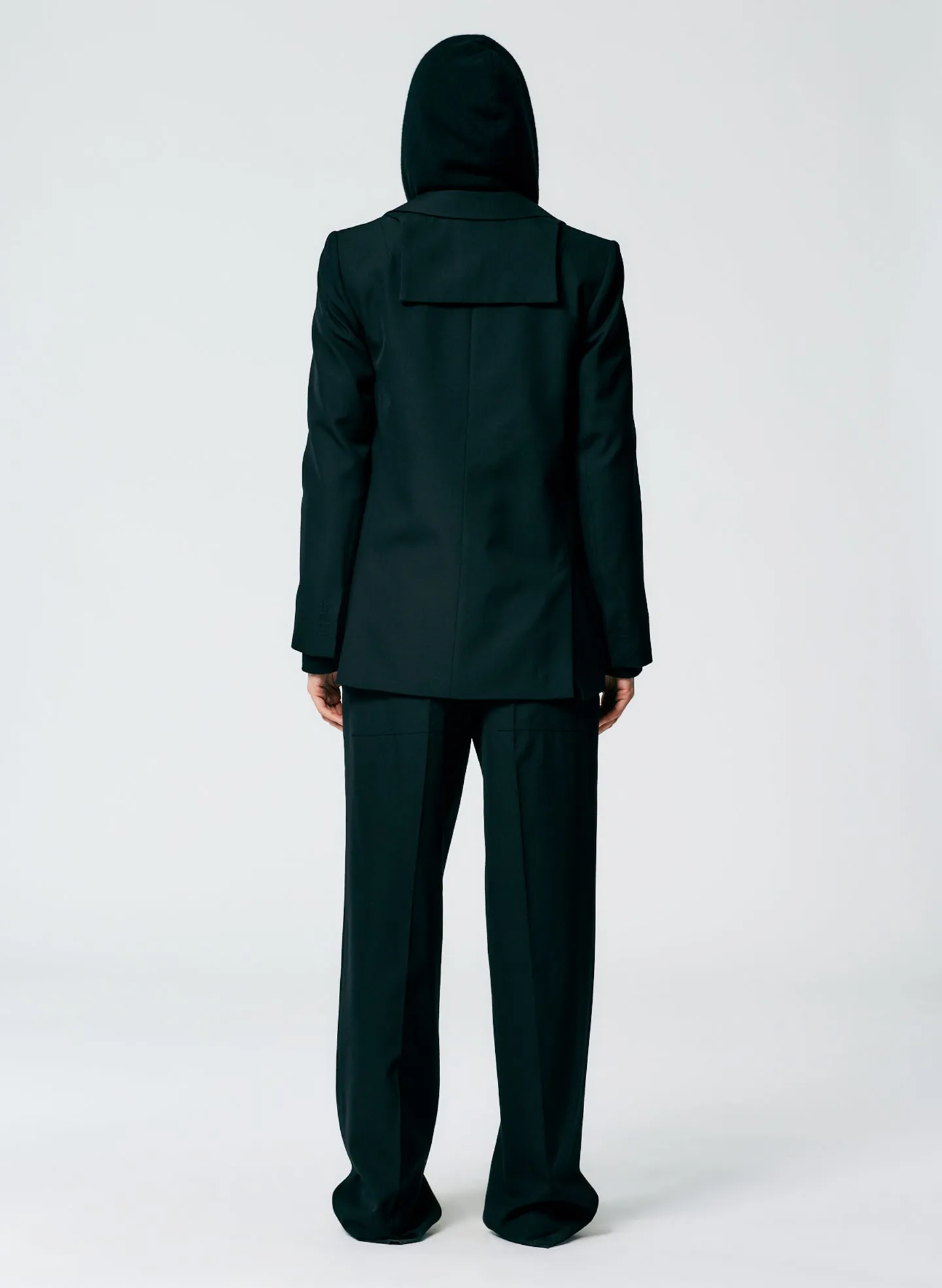 Refined Wool Tricotine Suiting Blazer sold by Tibi product image thumbnail 5