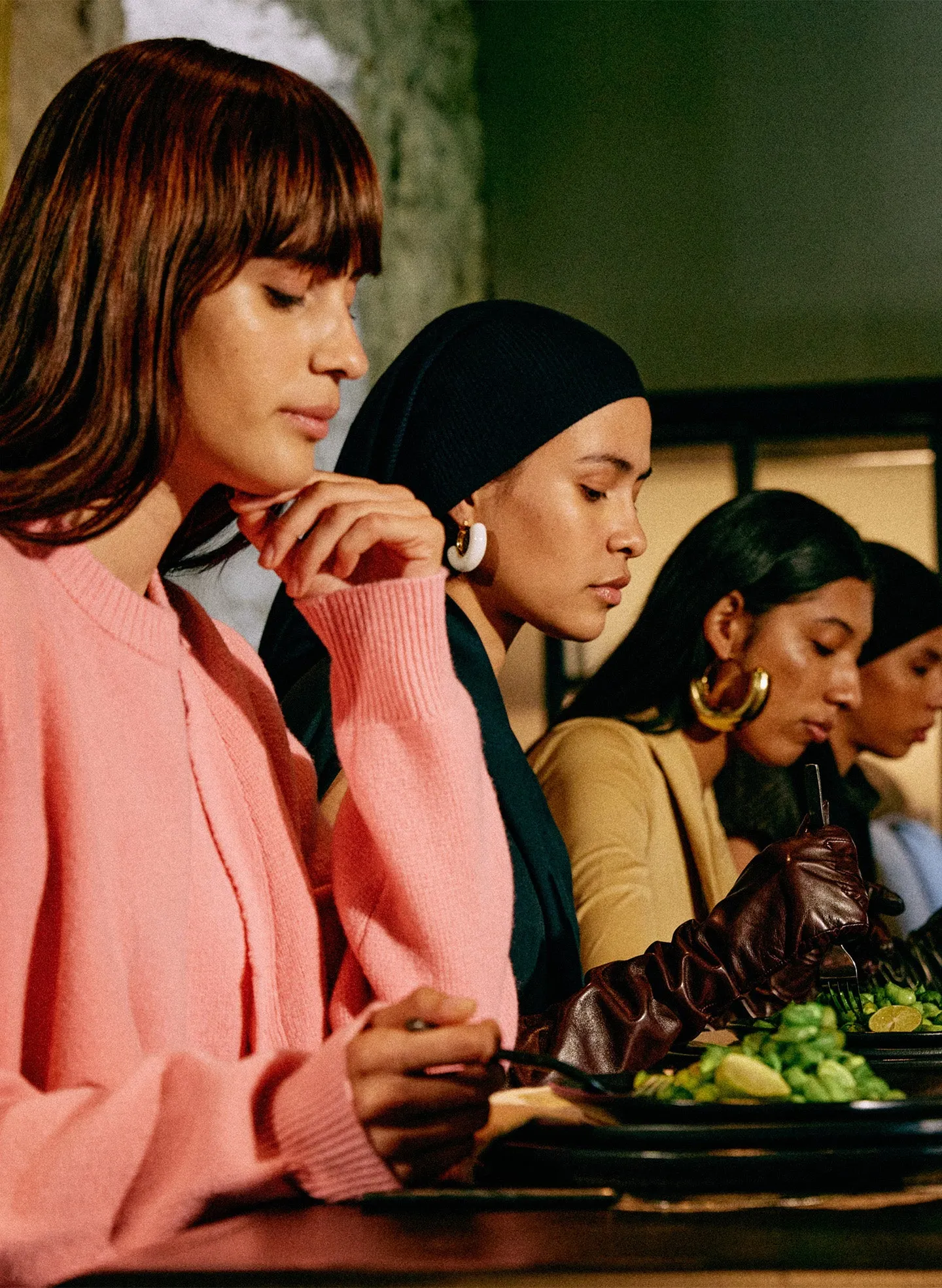 Soft Lambswool Distressed Cardigan sold by Tibi product image thumbnail 2