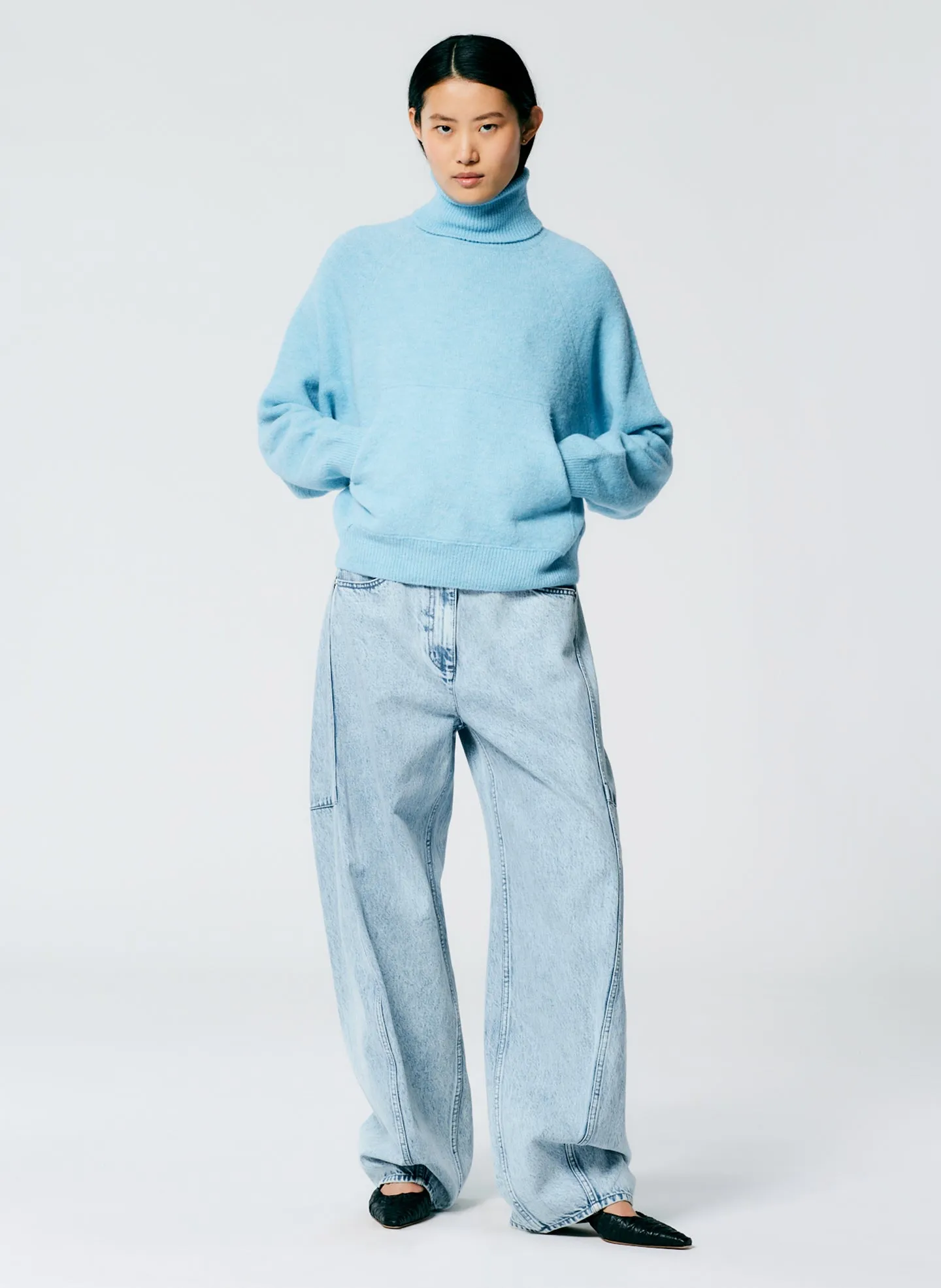 Douillet Turtleneck Easy Pullover sold by Tibi product image thumbnail 4