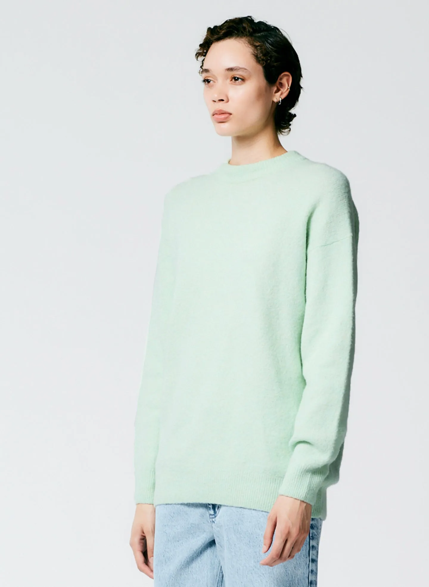 Douillet Crewneck Easy Pullover sold by Tibi product image thumbnail 3