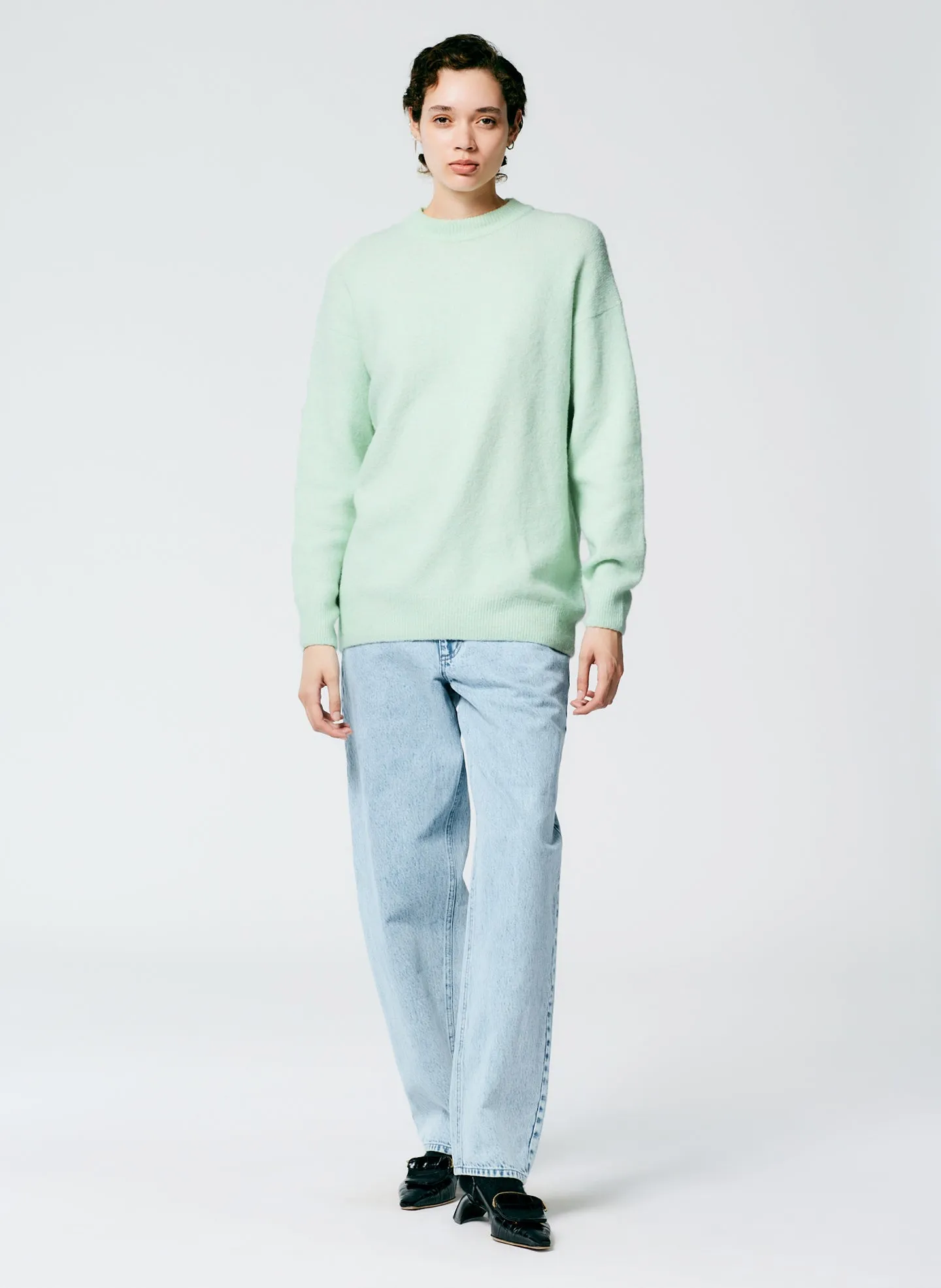 Douillet Crewneck Easy Pullover sold by Tibi product image thumbnail 5