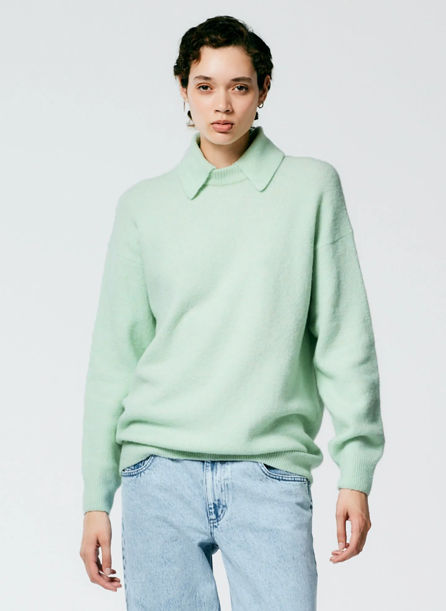 Douillet Crewneck Easy Pullover sold by Tibi product image thumbnail 2