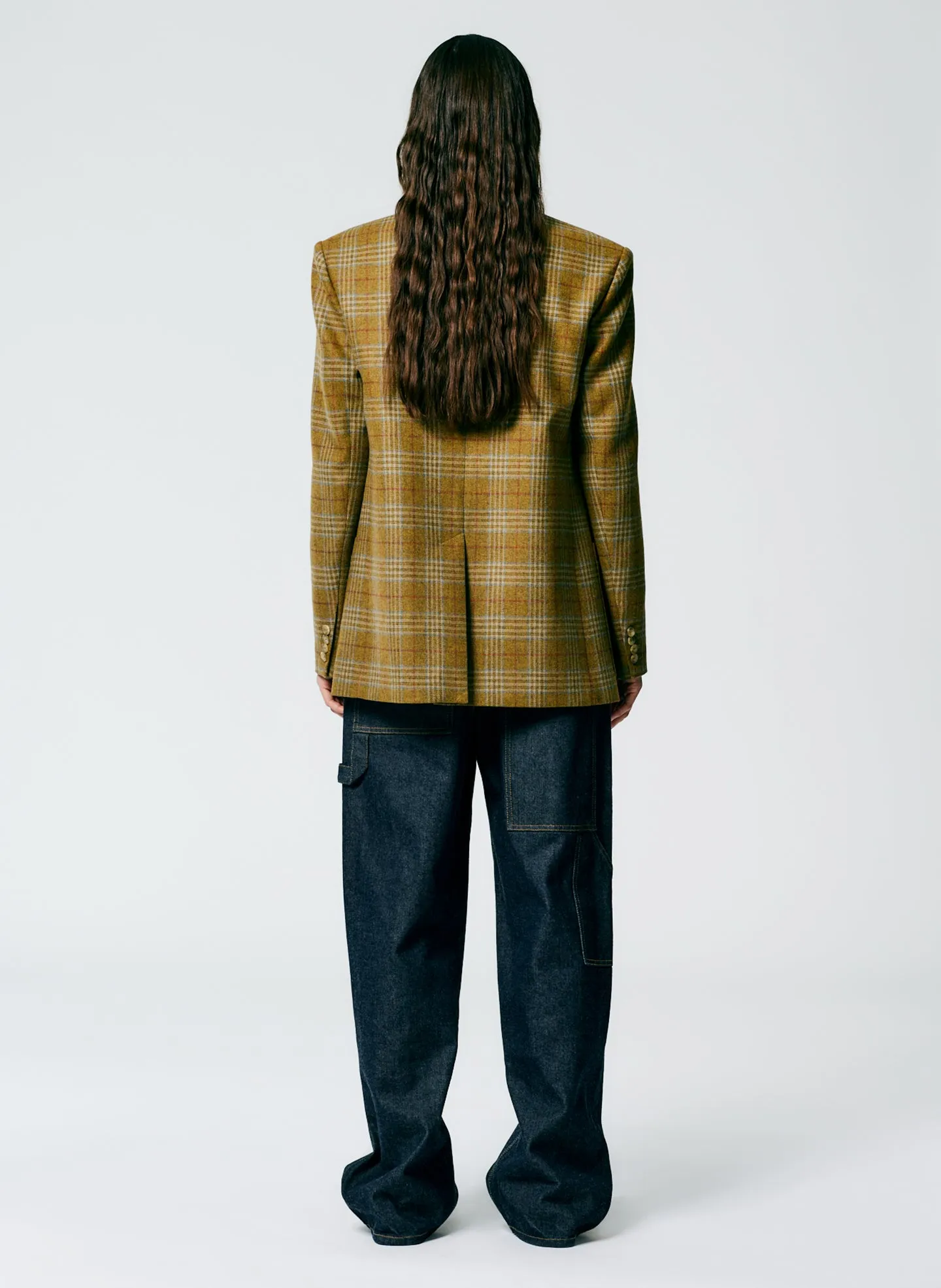 Hopper Plaid Dennis Blazer sold by Tibi product image thumbnail 5