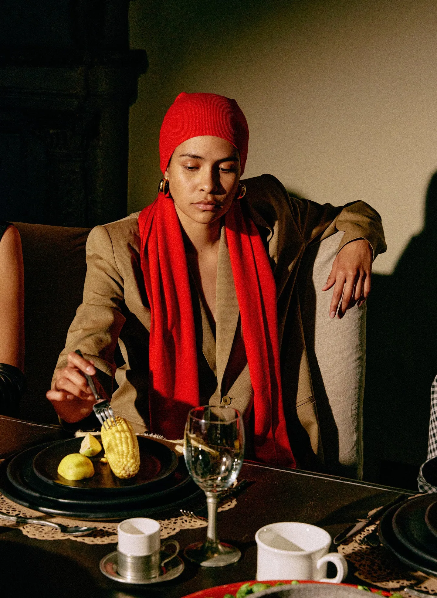 Refined Wool Tricotine Suiting Blazer sold by Tibi product image thumbnail 2