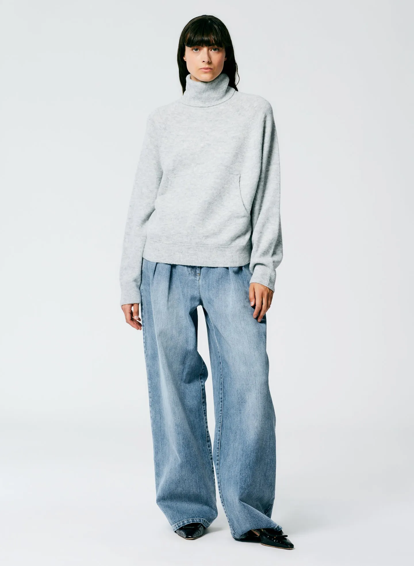 Douillet Turtleneck Easy Pullover sold by Tibi product image thumbnail 5