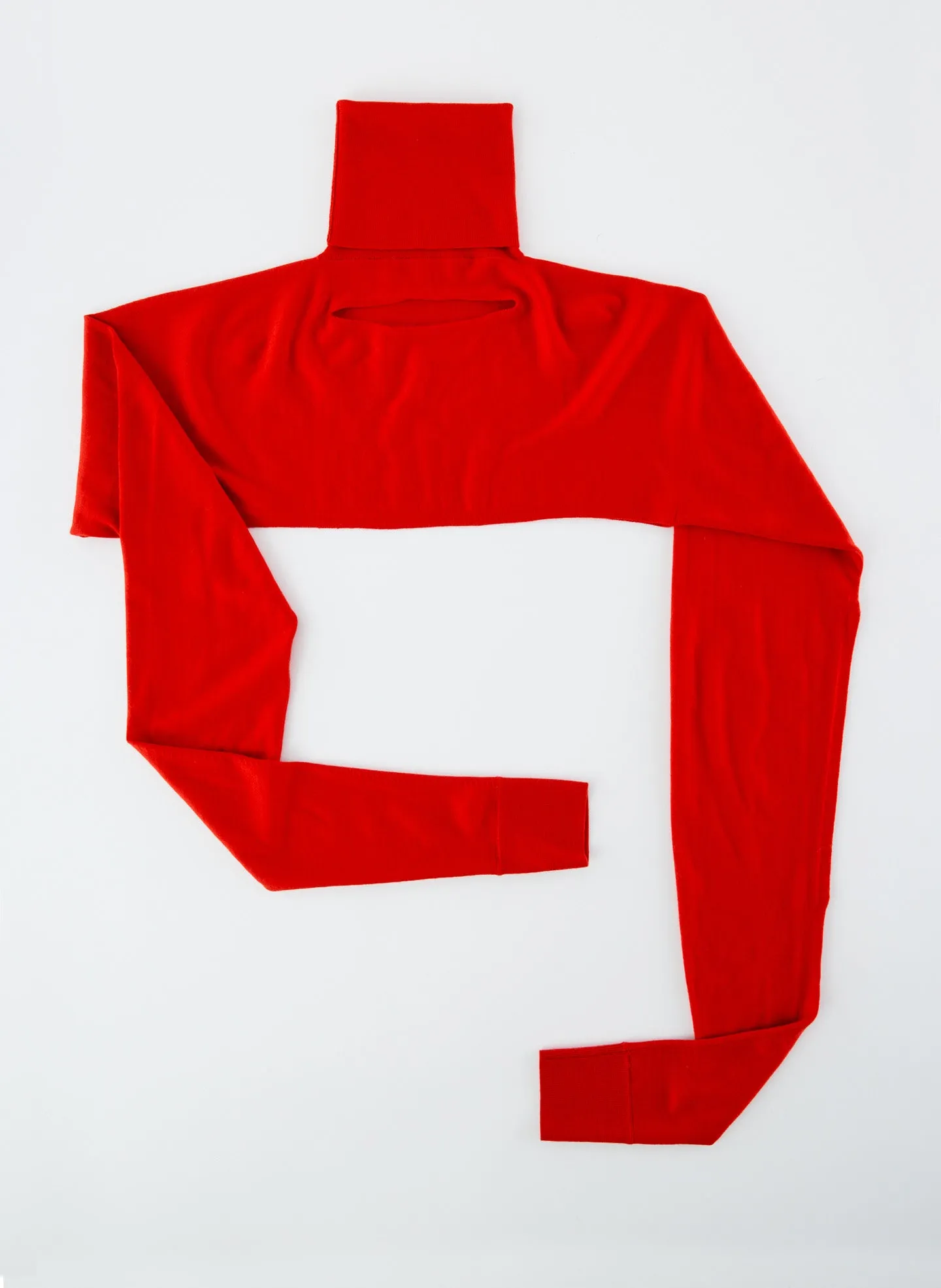 Mele Merino Wool Turtleneck Toque Scarf sold by Tibi product image thumbnail 2