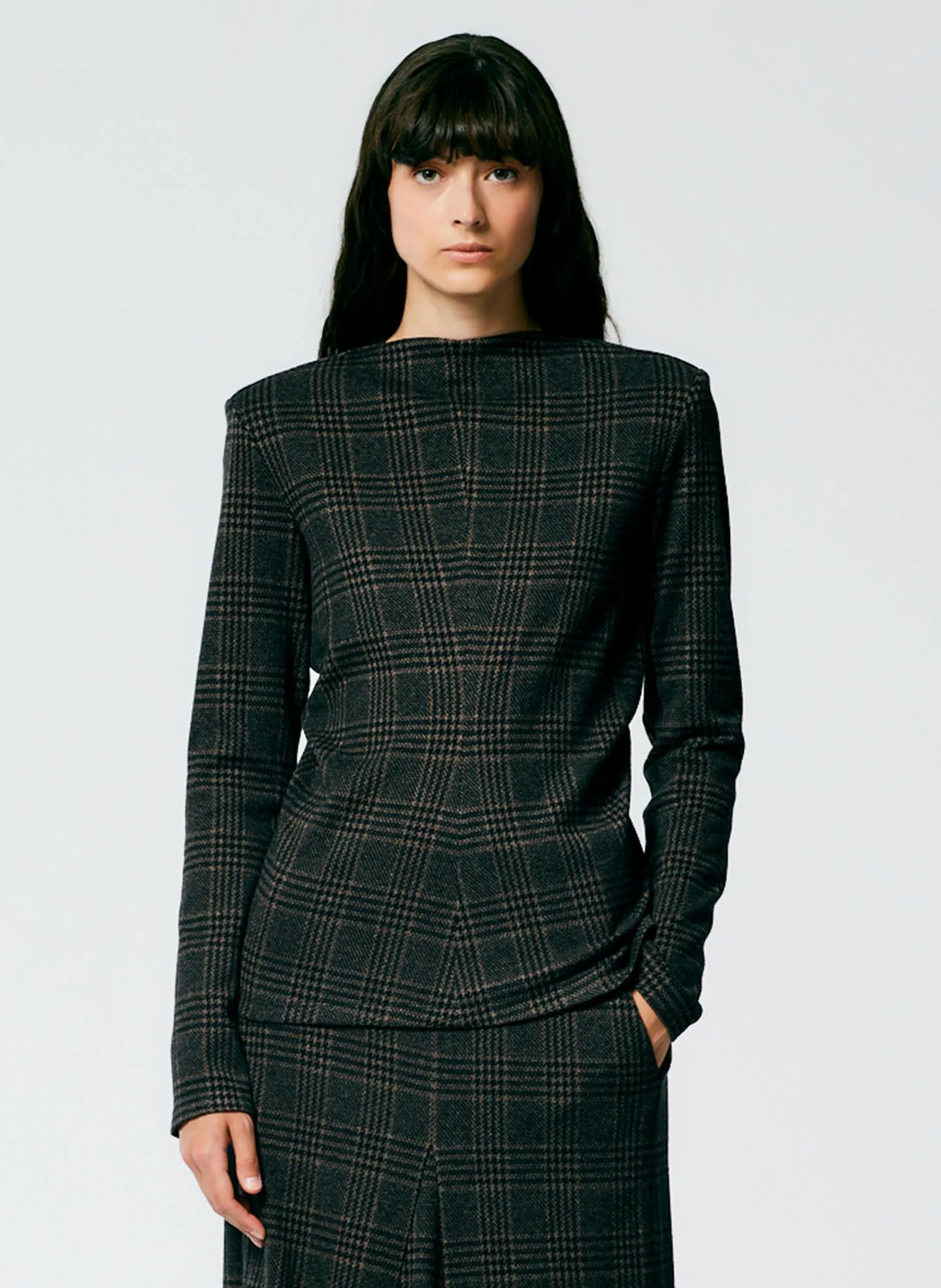 Lutz Knit Tunic Top sold by Tibi product image thumbnail 5