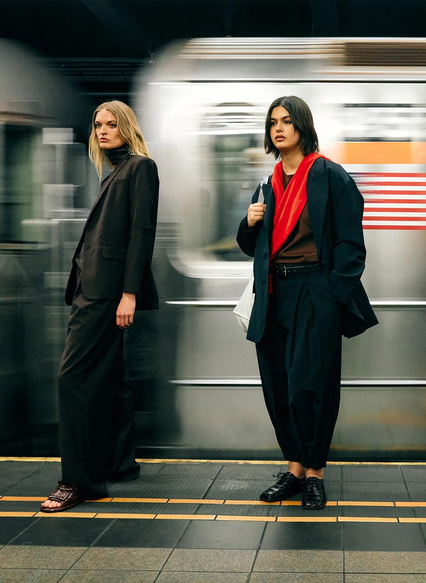 Tropical Wool Pleated Balloon Pant - Regular sold by Tibi product image thumbnail 2