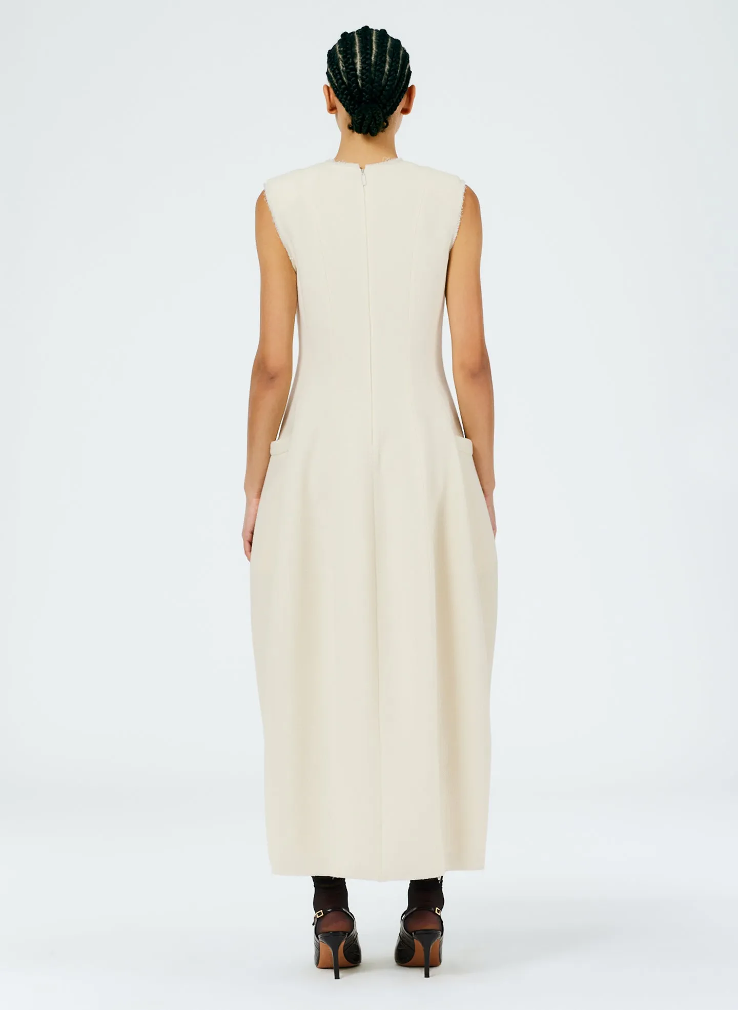 Melee Crepe Dress sold by Tibi product image thumbnail 4