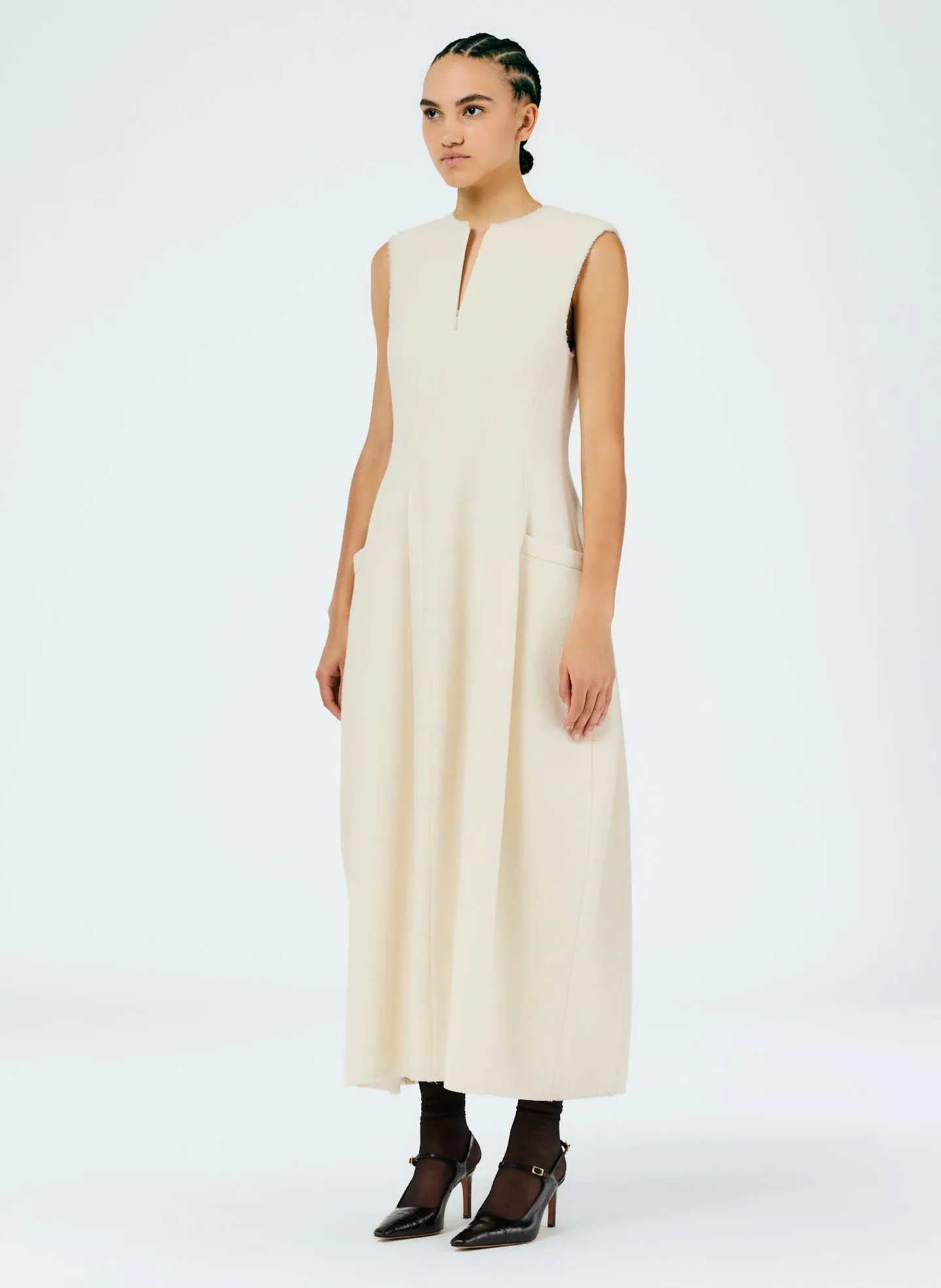 Melee Crepe Dress sold by Tibi product image thumbnail 3