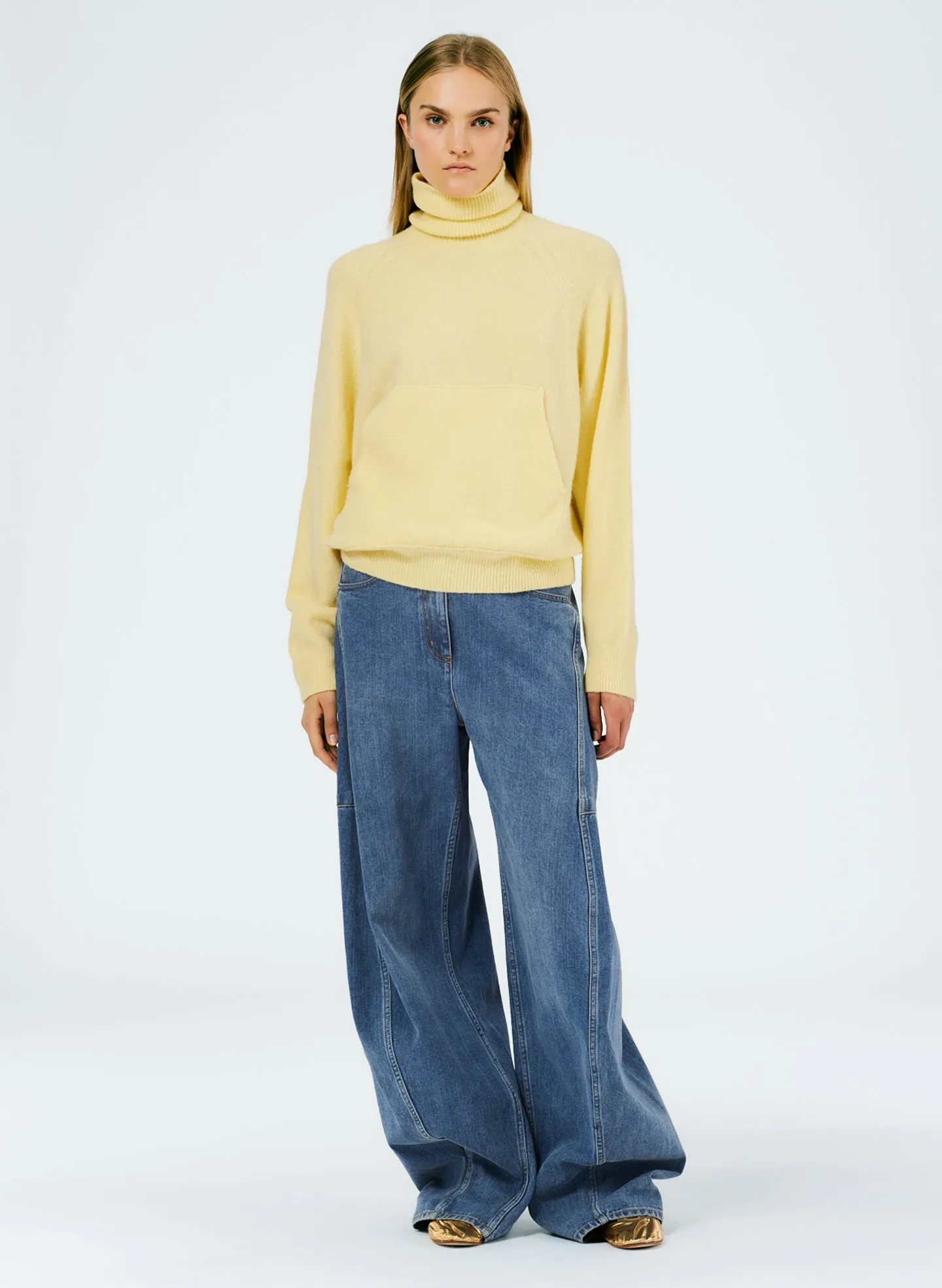 Douillet Turtleneck Easy Pullover sold by Tibi product image thumbnail 4