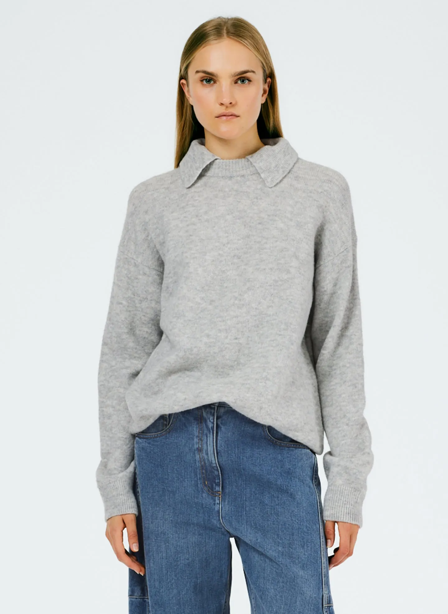 Douillet Crewneck Easy Pullover sold by Tibi product image thumbnail 3