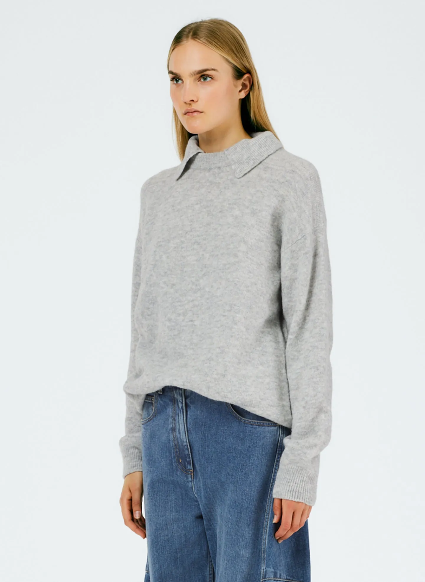 Douillet Crewneck Easy Pullover sold by Tibi product image thumbnail 4