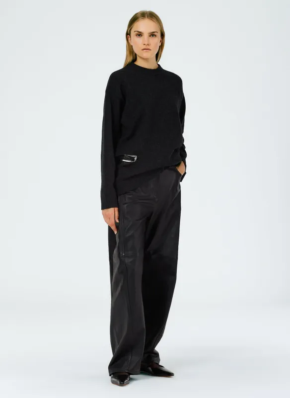 Leather Sid Pant - Regular made by Tibi