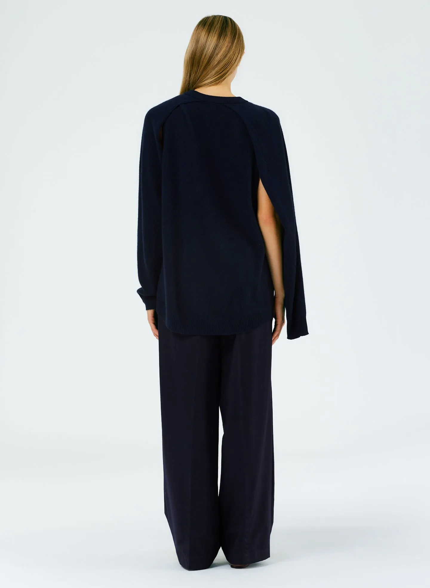 Superfine Wool Flannel Faye Trouser sold by Tibi product image thumbnail 3