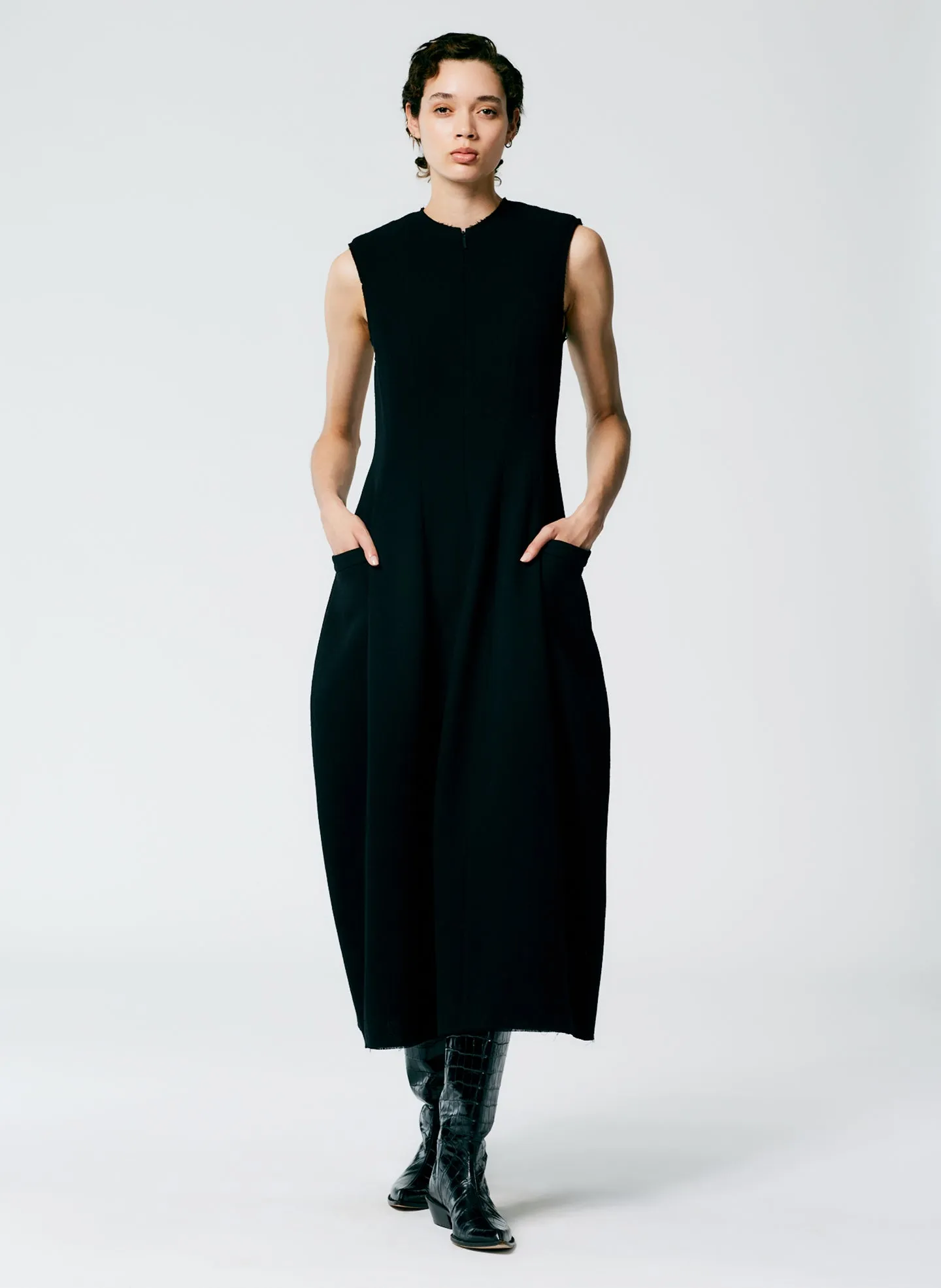 Melee Crepe Dress sold by Tibi