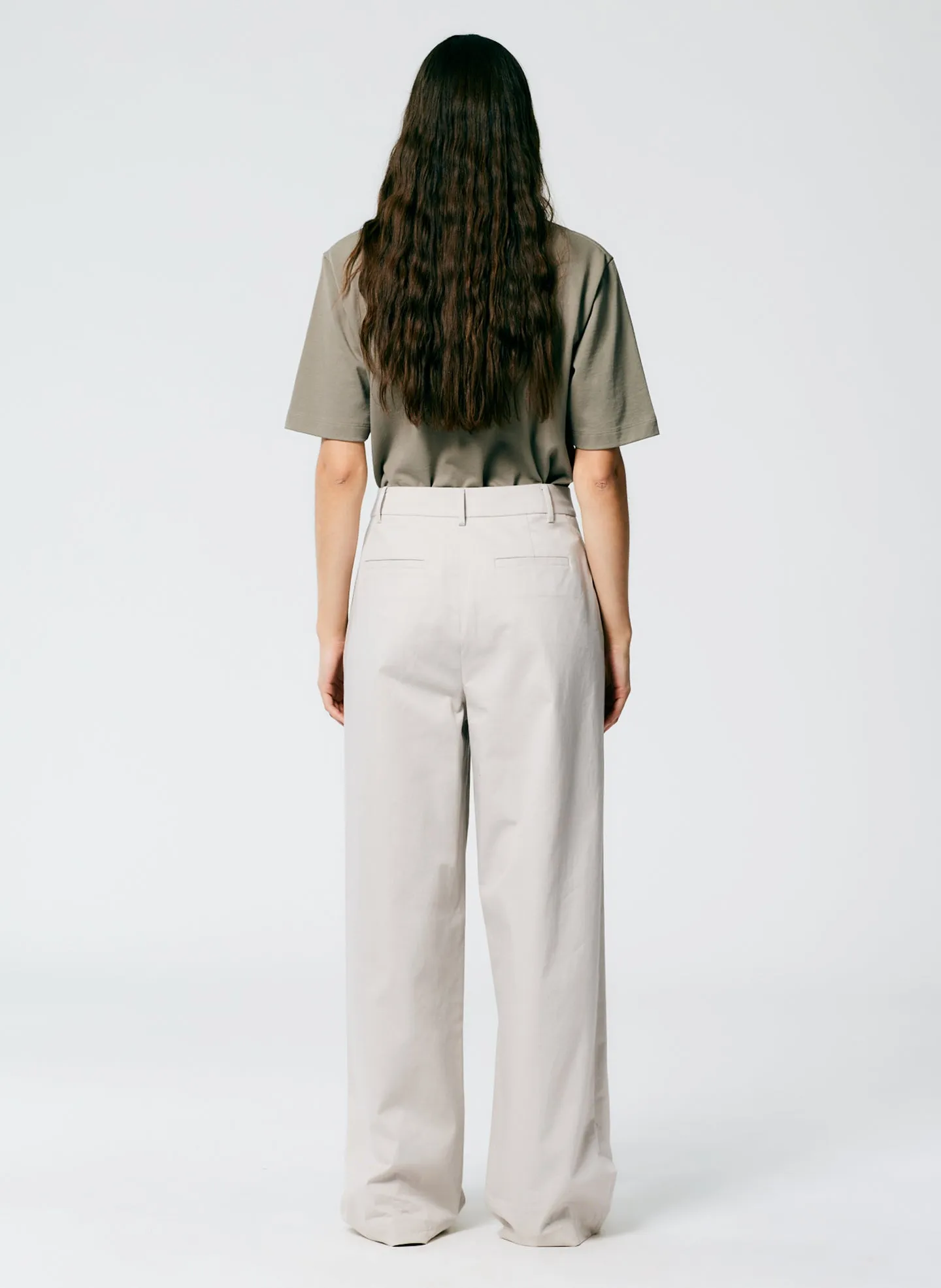 Chino Stella Pant sold by Tibi product image thumbnail 3