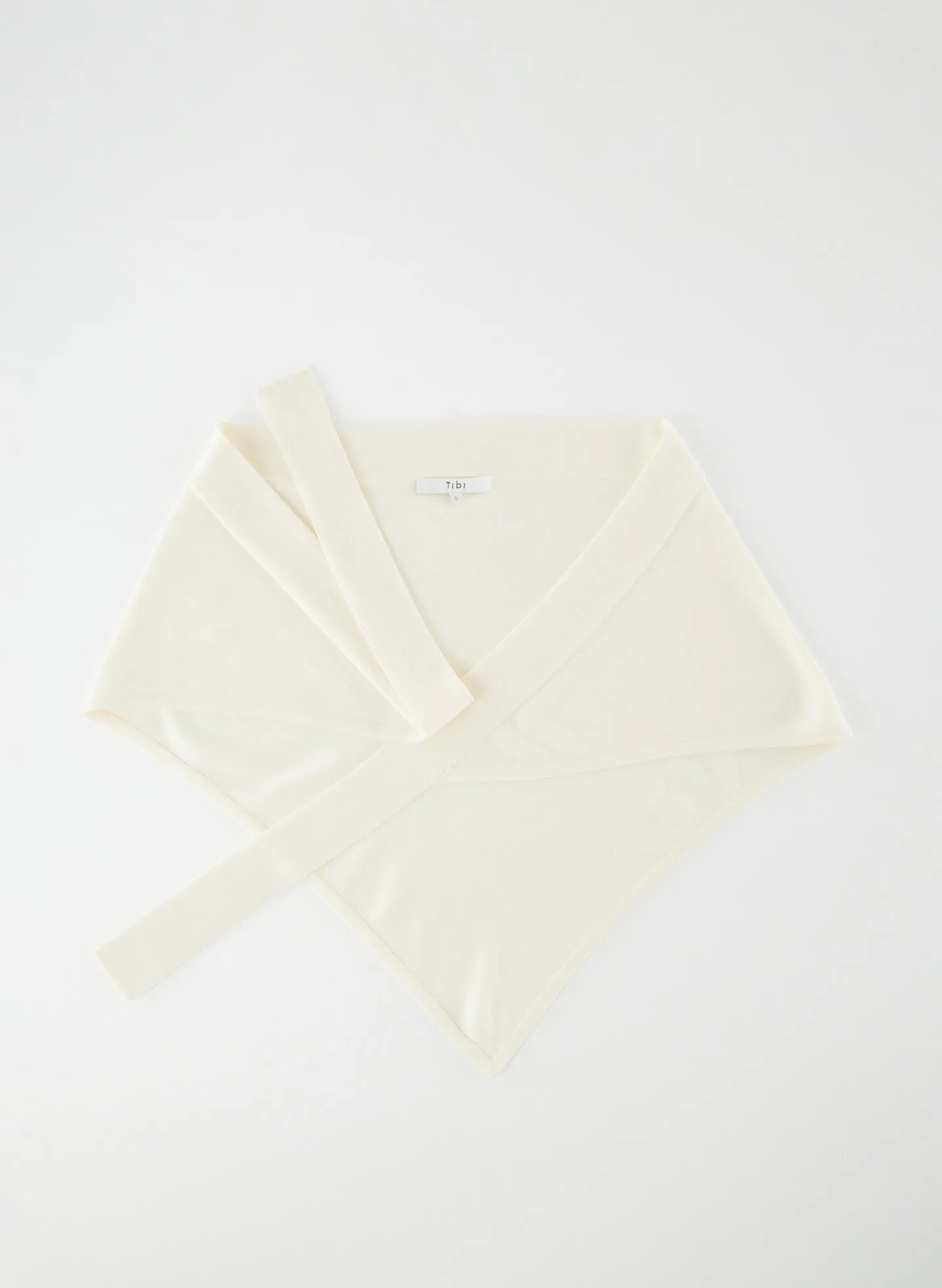 Mele Merino Wool Babushka Scarf sold by Tibi product image thumbnail 2