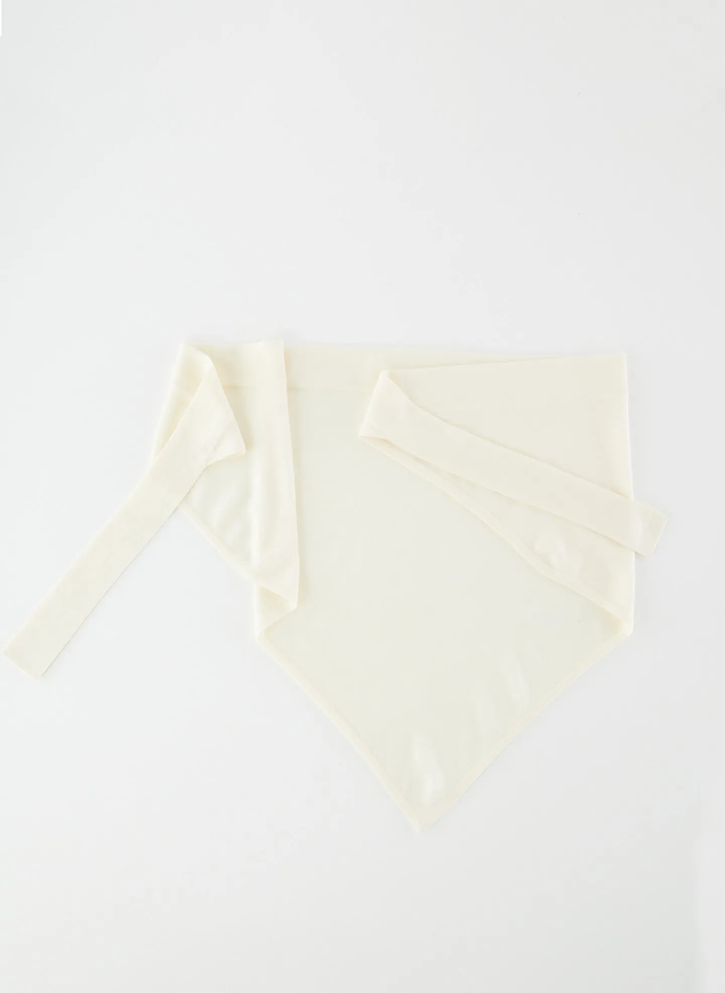 Mele Merino Wool Babushka Scarf sold by Tibi