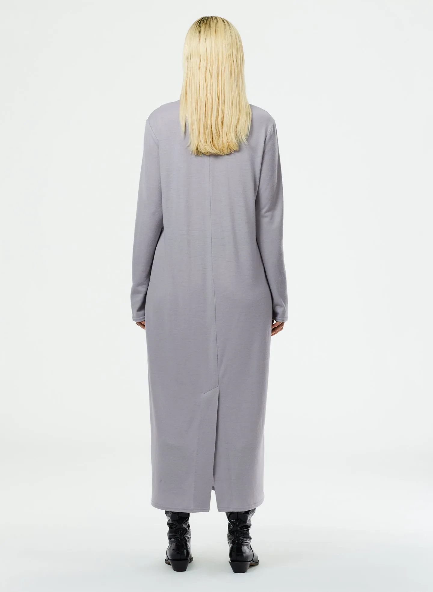 Wool Jersey Polo Shirtdress sold by Tibi product image thumbnail 4
