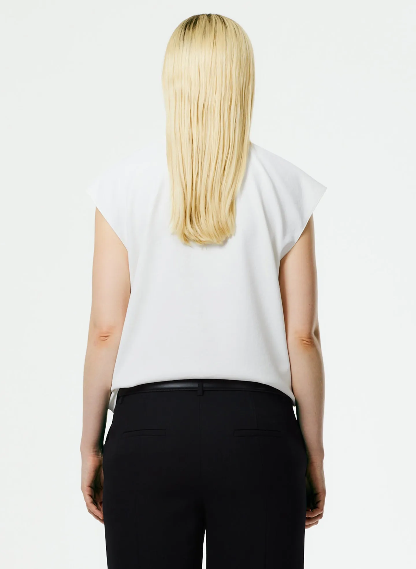 Chalky Drape Handkerchief Top sold by Tibi product image thumbnail 3