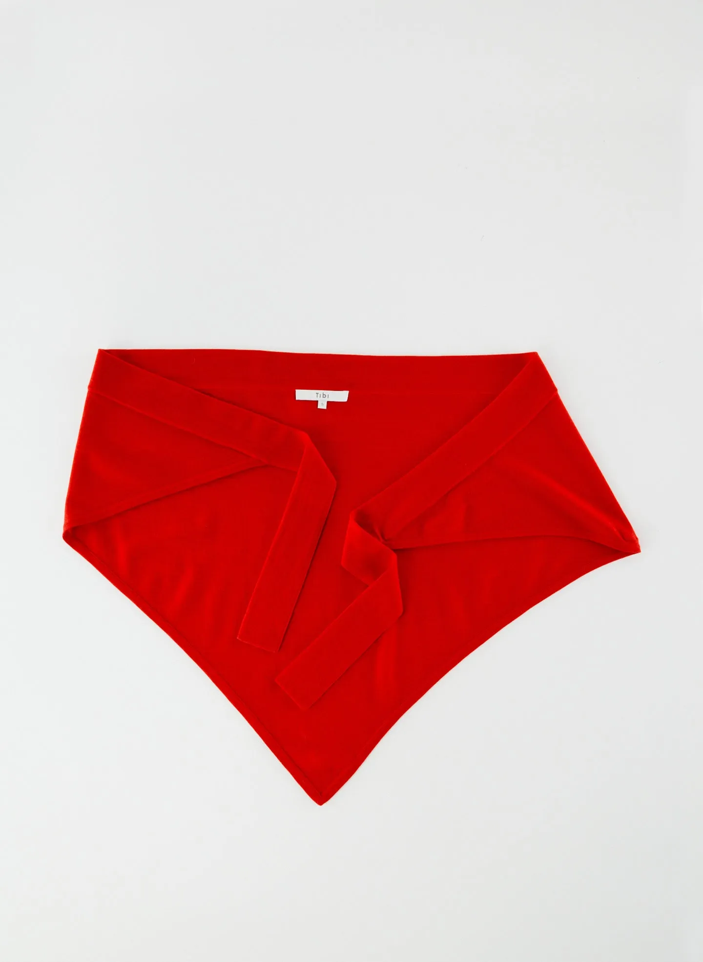 Mele Merino Wool Babushka Scarf sold by Tibi product image thumbnail 2