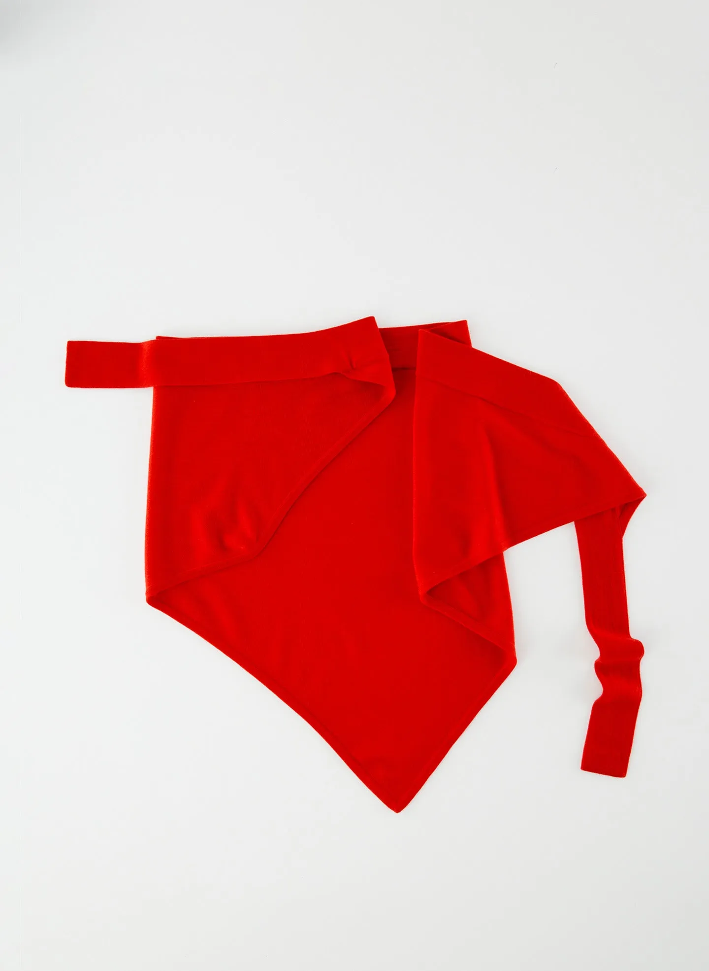 Mele Merino Wool Babushka Scarf sold by Tibi