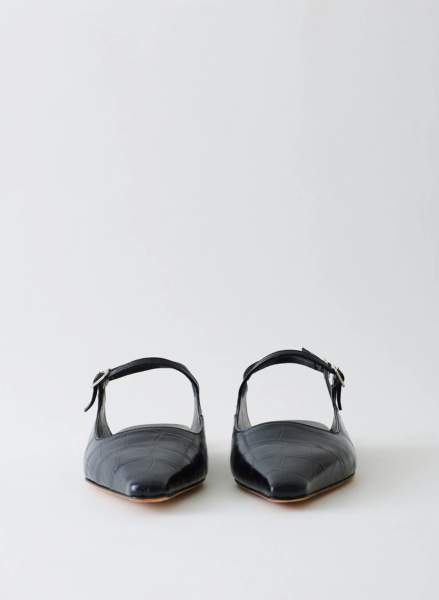 Croc Print Rudy Flat sold by Tibi product image thumbnail 4