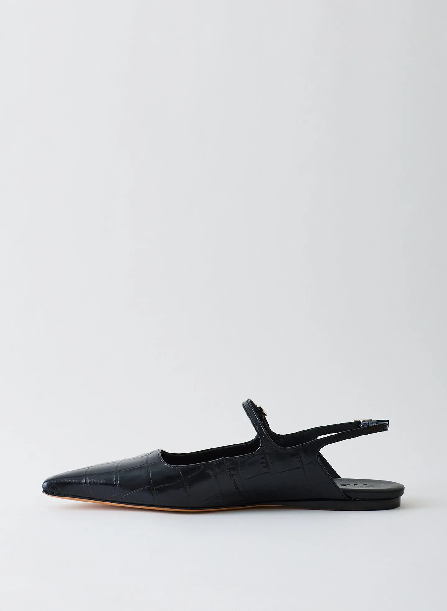 Croc Print Rudy Flat sold by Tibi product image thumbnail 2