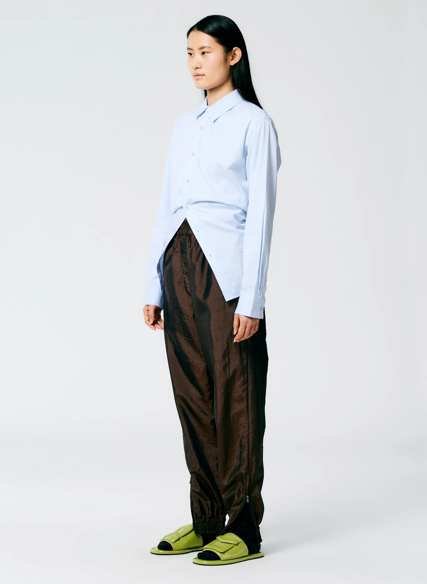 Crispy Nylon Paper Bag Felix Jogger sold by Tibi product image thumbnail 3