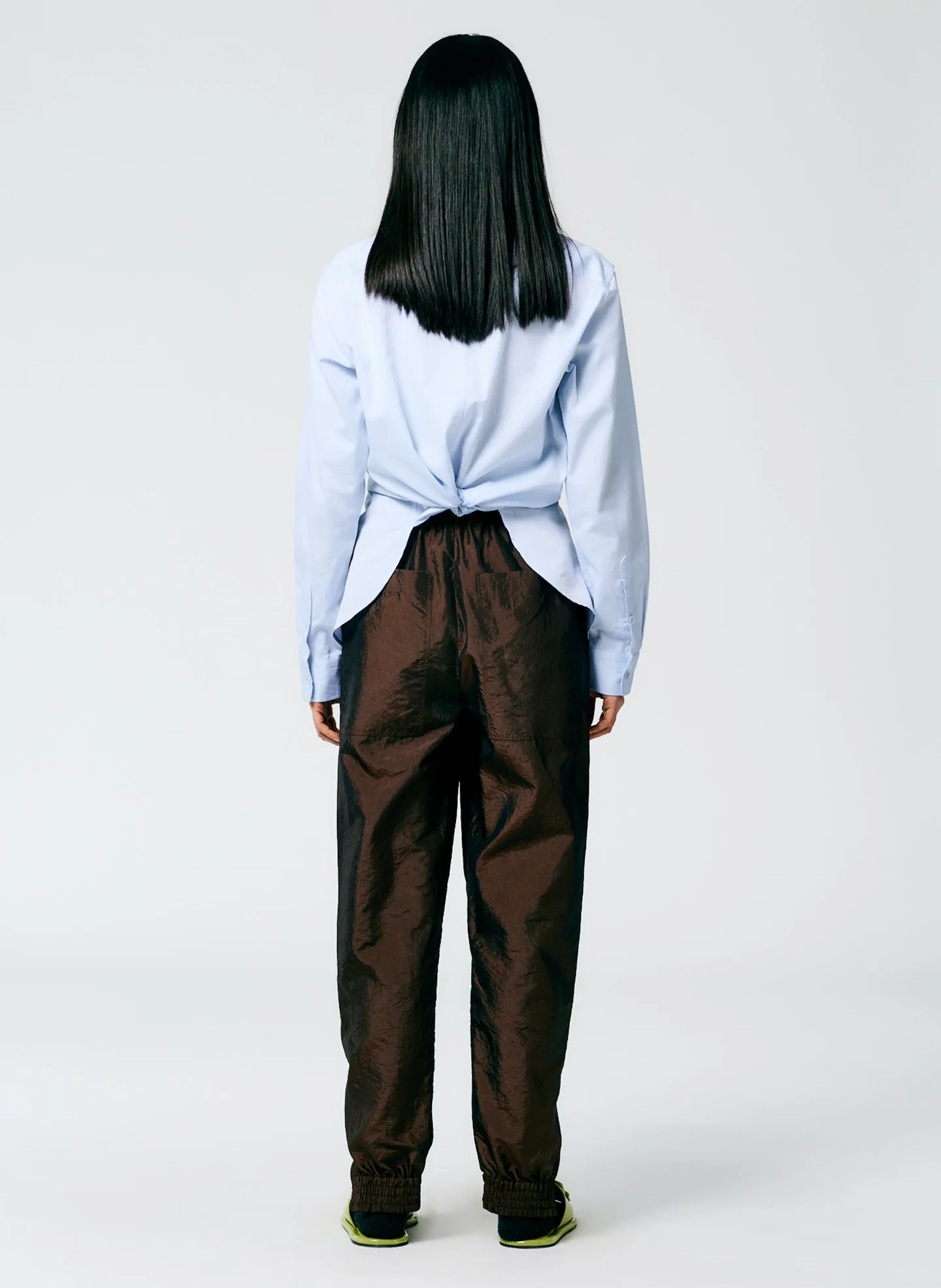 Crispy Nylon Paper Bag Felix Jogger sold by Tibi product image thumbnail 2