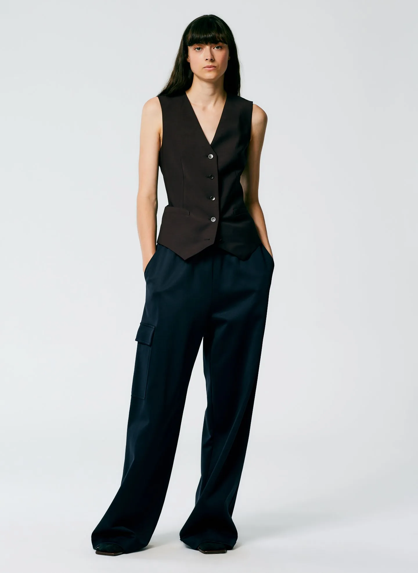 Tropical Wool Vest sold by Tibi product image thumbnail 5