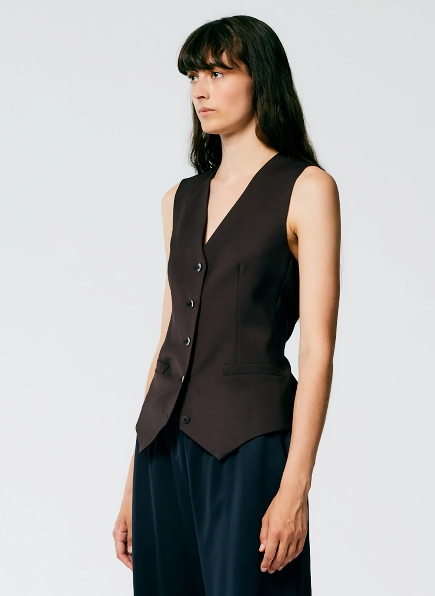 Tropical Wool Vest sold by Tibi product image thumbnail 3