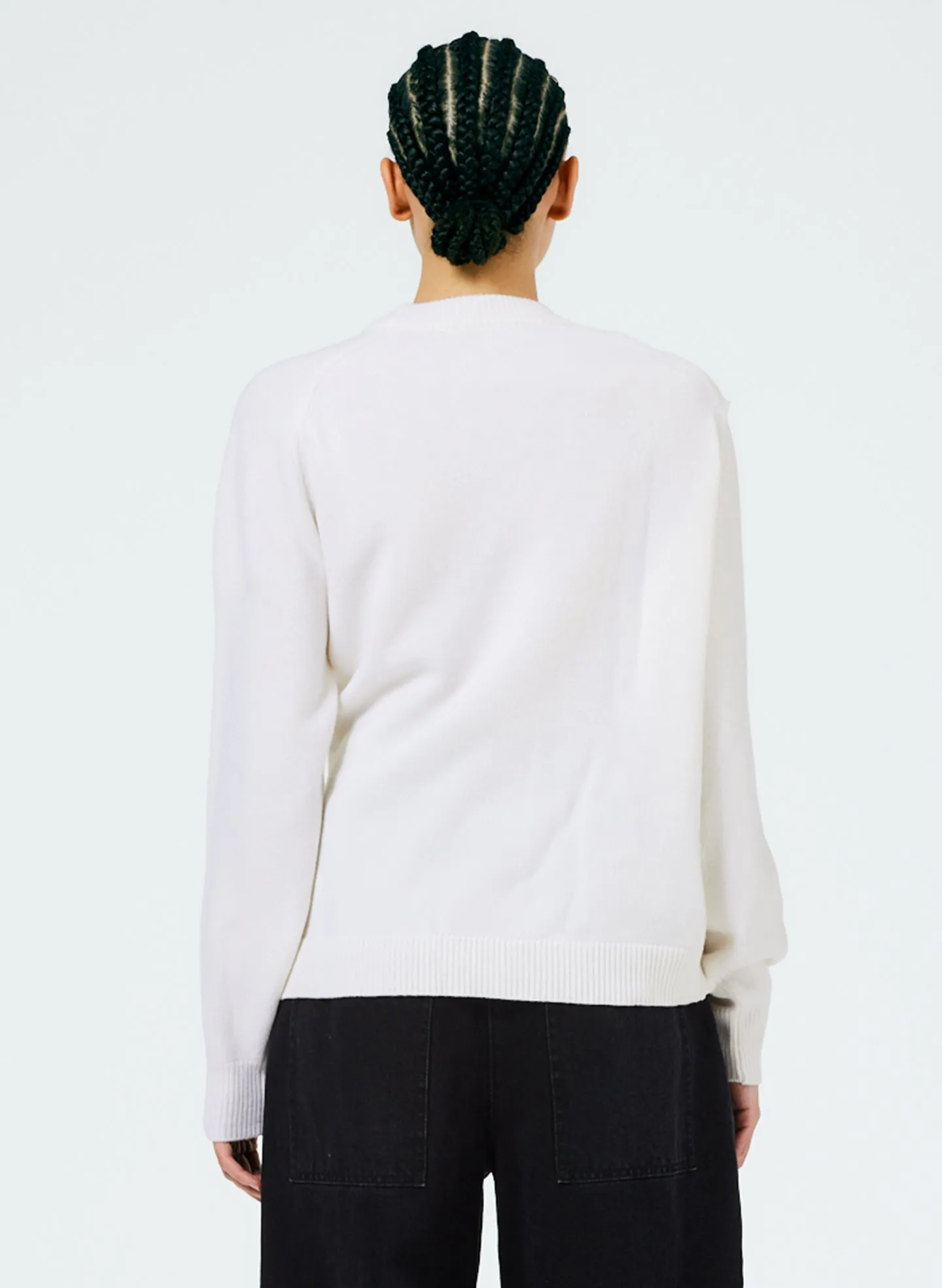 Airy Extrafine Wool Blair Pullover sold by Tibi product image thumbnail 3