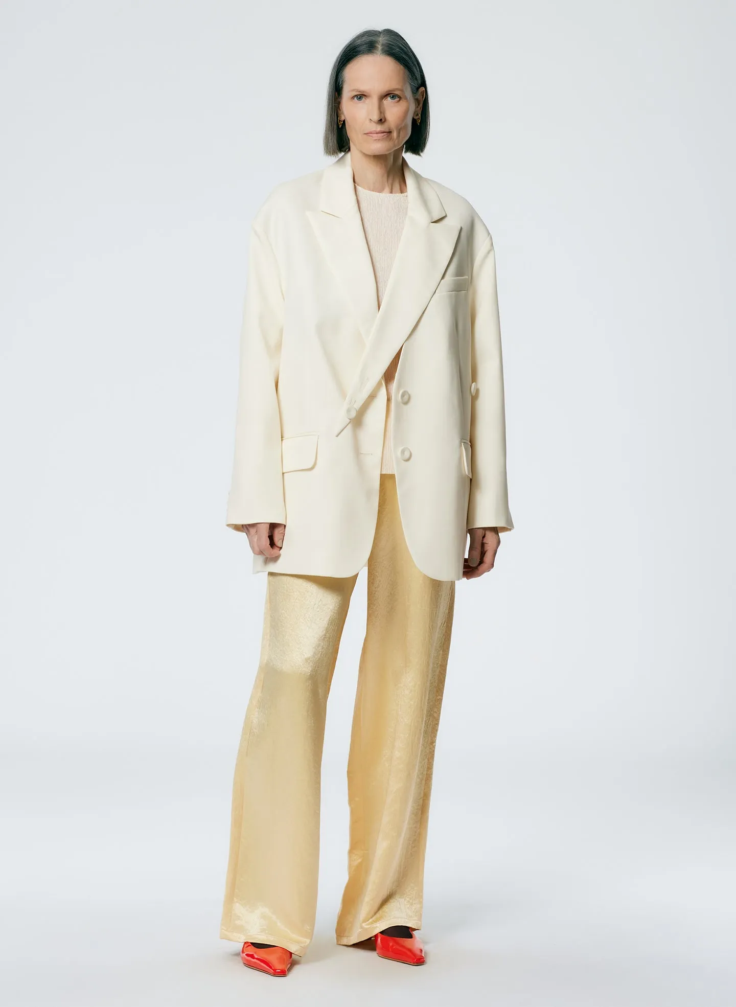 Bond Wool Twill Detached Lapel Liam Blazer sold by Tibi product image thumbnail 5