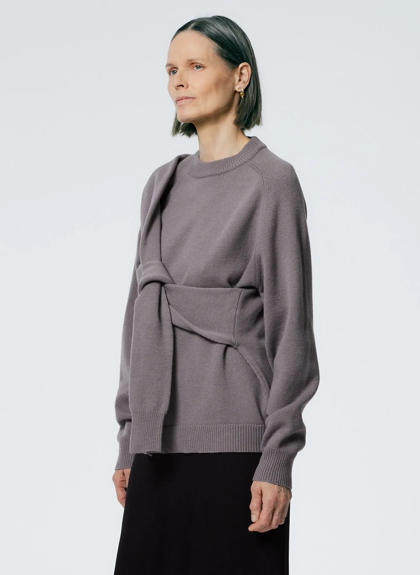 Airy Extrafine Wool Blair Pullover sold by Tibi product image thumbnail 2