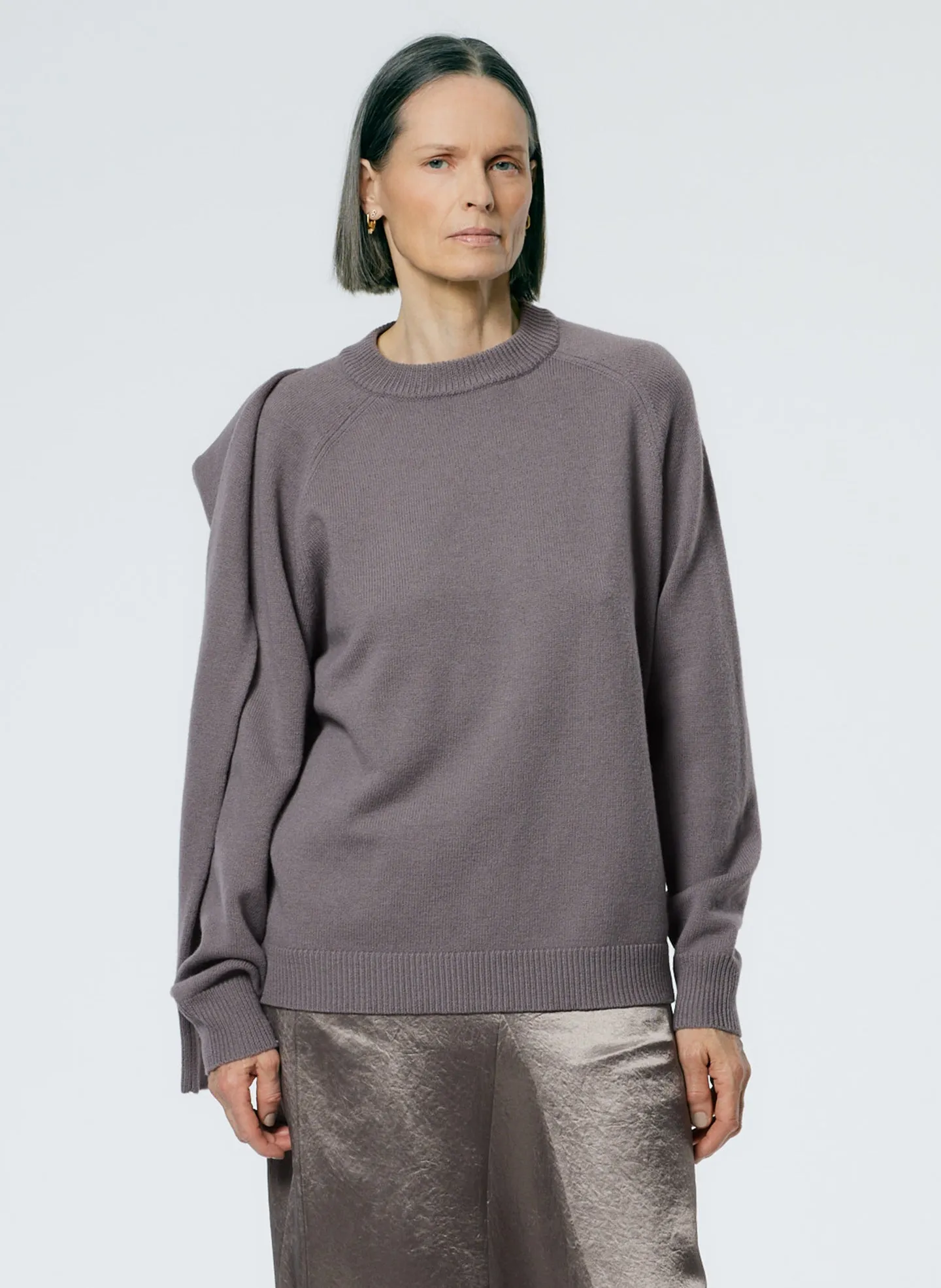 Airy Extrafine Wool Blair Pullover sold by Tibi product image thumbnail 3
